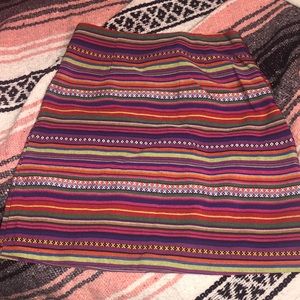 Xs zip up side skirt